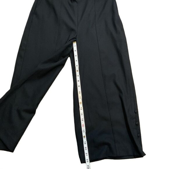 NWT White House Black Market Wide Leg High Waisted Cropped Pants Size 8 Petite - Picture 6 of 16